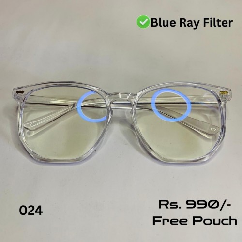 024 Bluecut Glass
