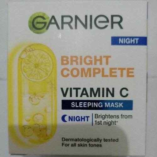 Garinier Bright Complete Vitamin C Sleeping Mask -18g