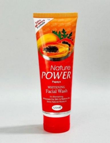 Nature Powder Papaya Whitening Facial Wash – 125ml