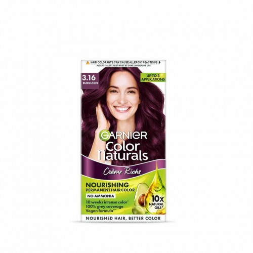 Garnier Permanent Hair Color 35ml + 30g – Burgundy Color
