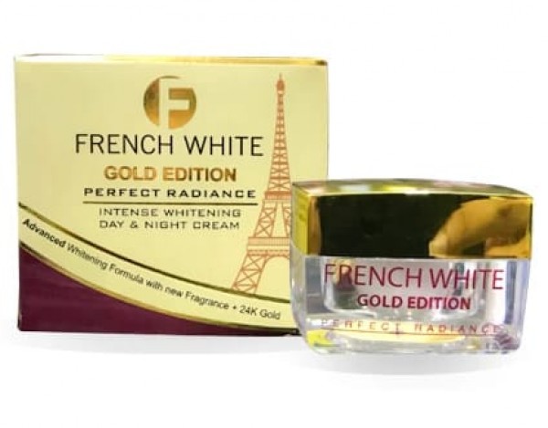 French White Gold Edition Intense Whitening Cream 48g – Day & Night