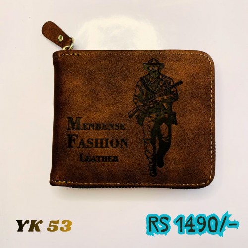 yk 53 -coffe brown wallet