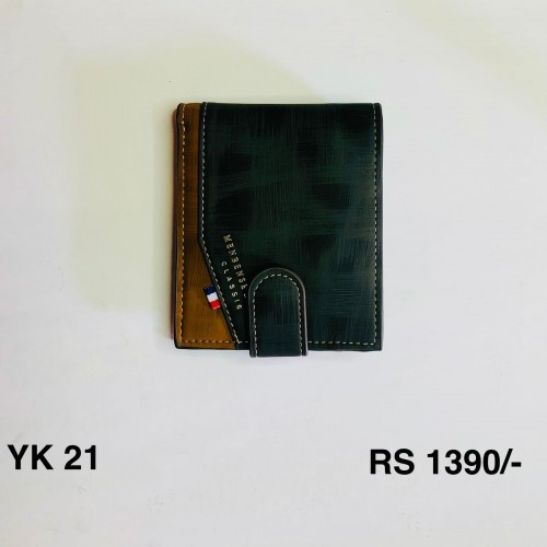 YK 21-gray color wallet