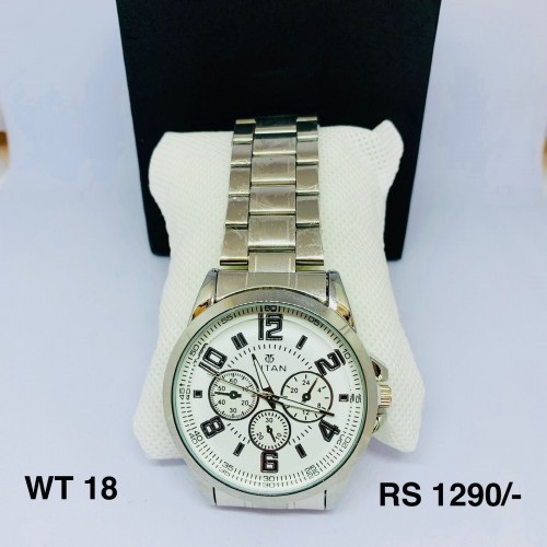 WT 18-Silver Colored Watch