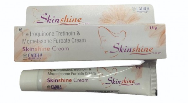 Skin Shine Hydroquinone , Tretinoin and Mometasone Furoate Cream 15g