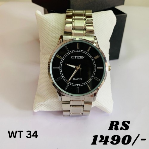 WT 34 – Silver colour watch
