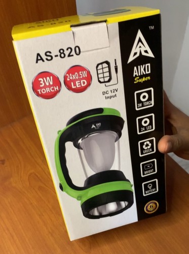 AIKO Super LED Solar Torch & Lamp