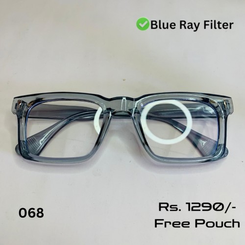 068 Bluecut Glass