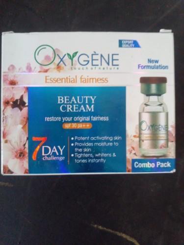 Oxygen Essential Fairness Beauty Cream