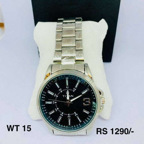 WT 15-Golden Colored Watch