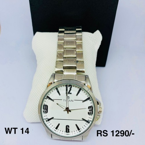 WT 14-Golden Colored Watch