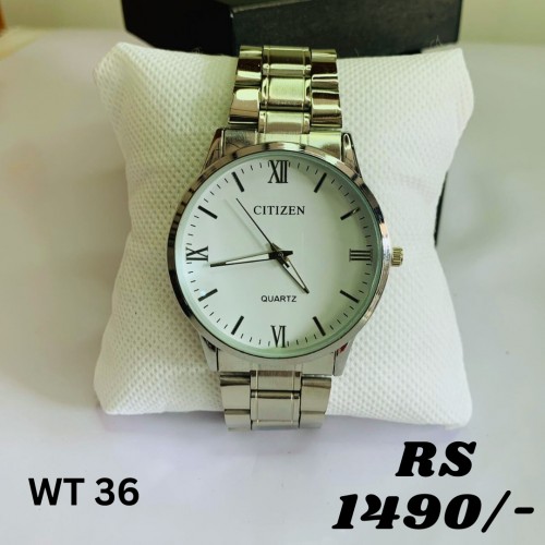 WT 36 – Silver colour watch