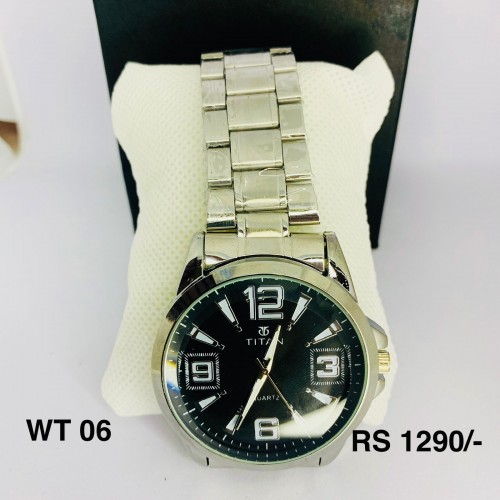 WT 06- Silver Colored Watch