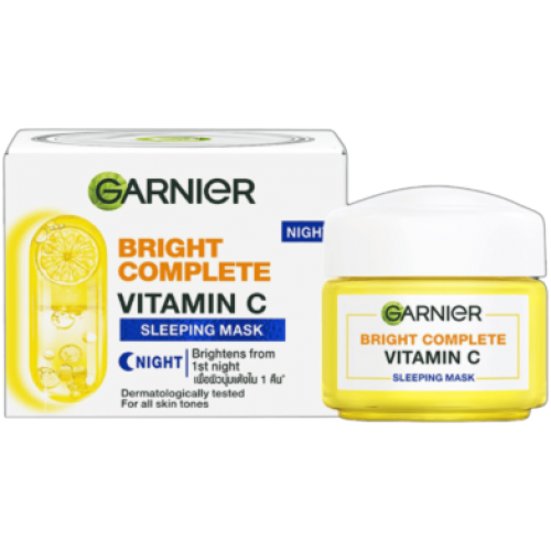 Garnier Bright Complete Vitamin C Sleeping Mask 18g