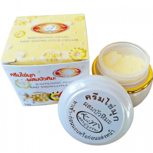 Kim Whitening Pearl & Snow Lotus Cream 20g