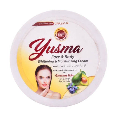 Yusma Face & Body whitening & Moisturizing cream – 200ml