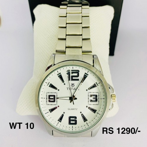 WT 10- Silver Colored Watch