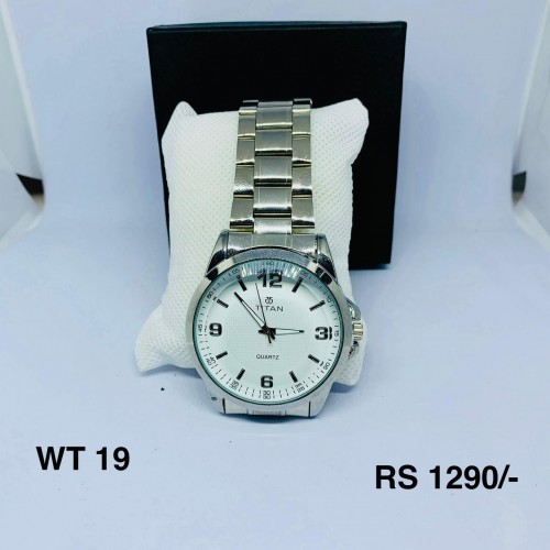 WT 19-Silver Colored Watch