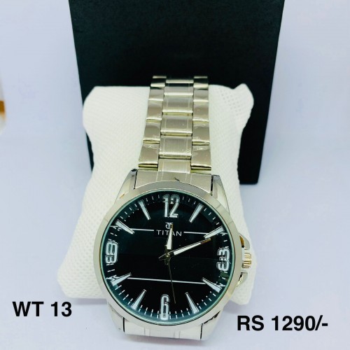 WT 13- Silver Colored Watch