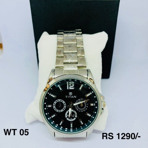 WT 05- Silver Colored Watch